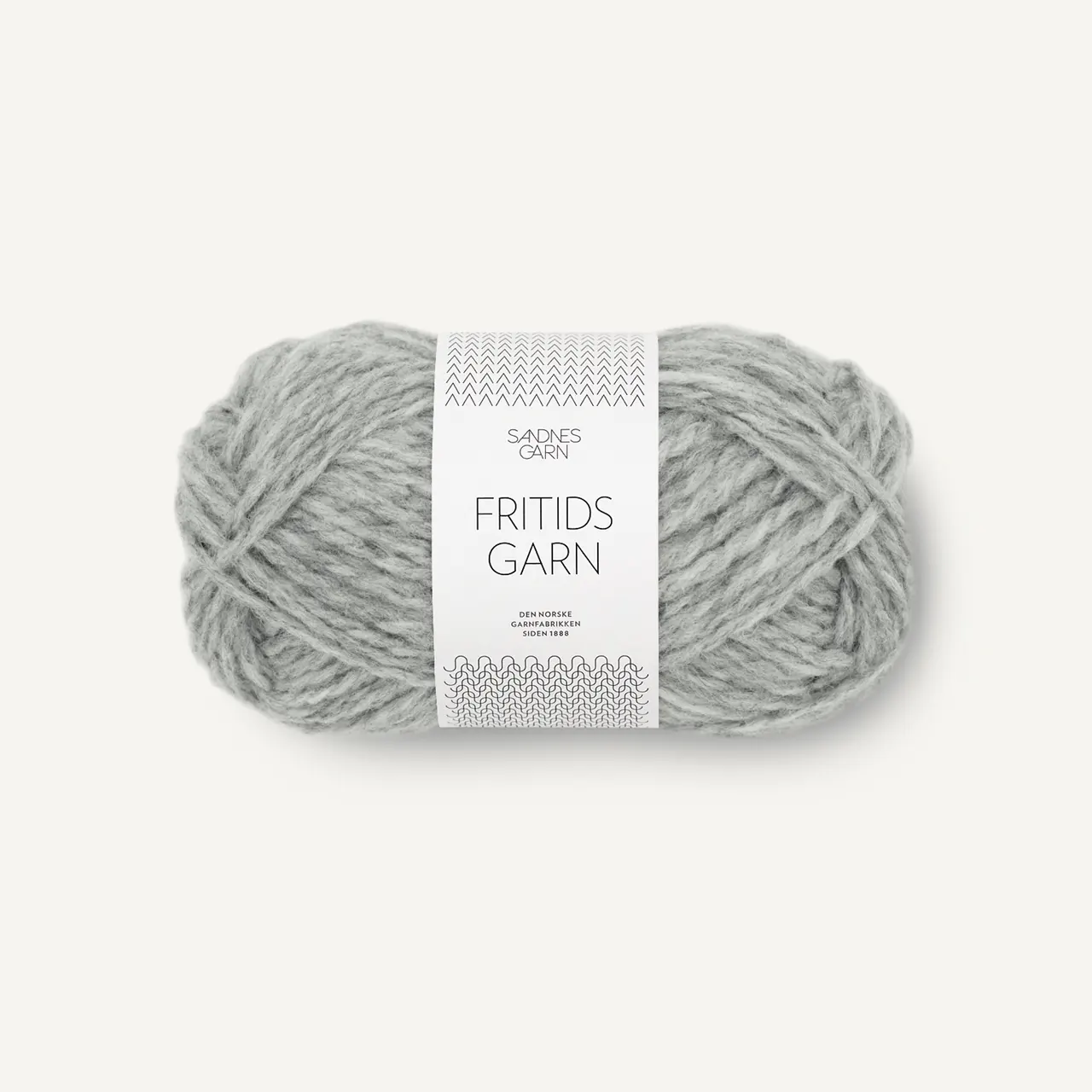 Fritidsgarn 1042 Lys Gråmelert