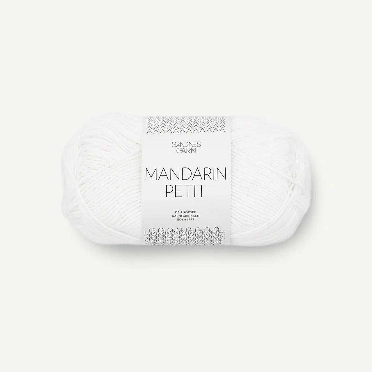 Mandarin petit 1001 Optisk Hvit