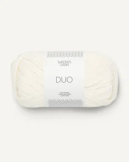 <span class="yarn-title">Duo</span> <span class="yarn-color">1002 Hvit</span>