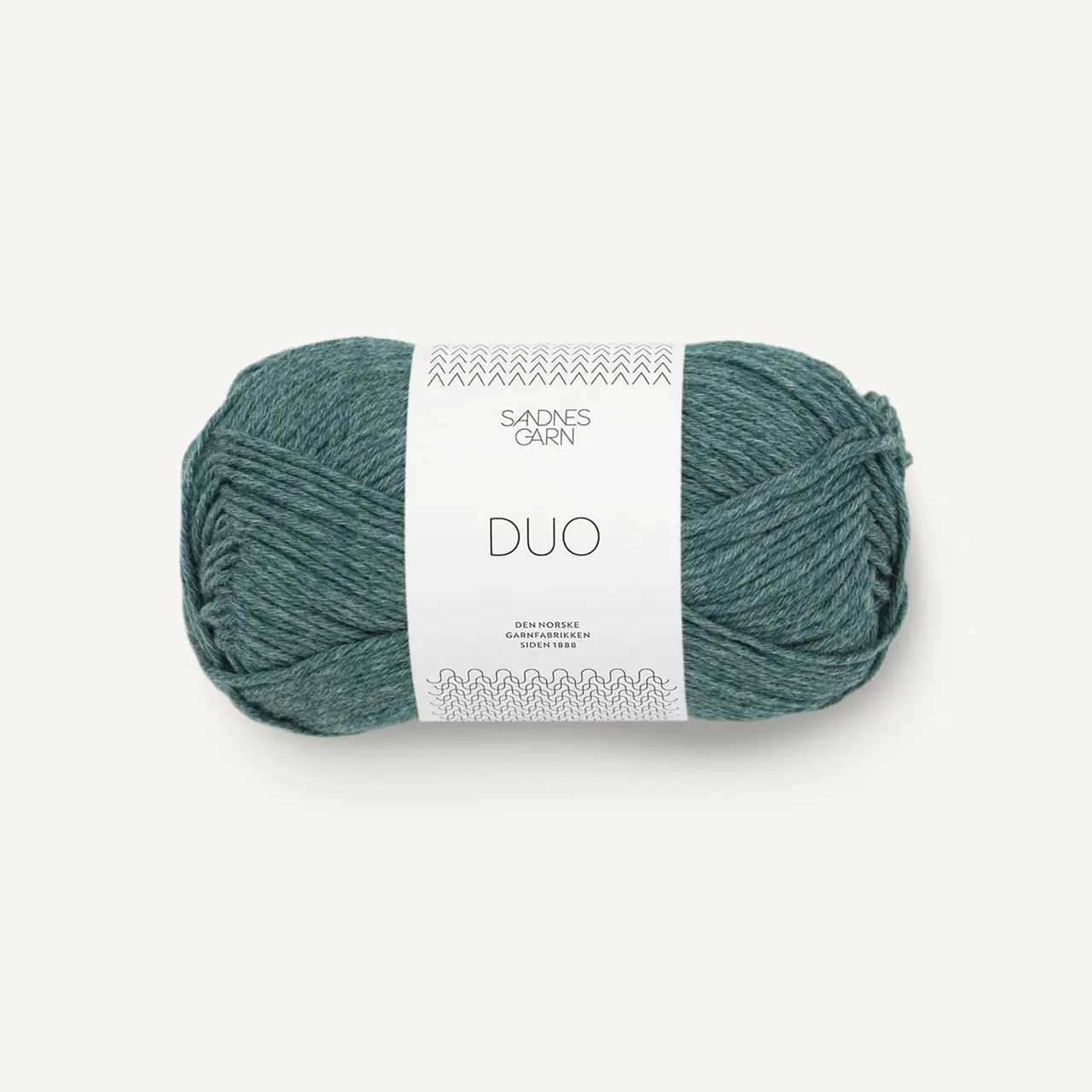 Duo 6862 Dyp Aqua von Sandnes Garn. Weich wie Baumwolle und warm wie Wolle.