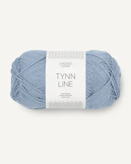 <span class="yarn-title">Tynn Line</span> <span class="yarn-color">6032 Blå Hortensia</span>