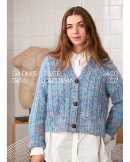 <span class="mag-title">Einzelanleitung <br/>2403 Nr.2 RIVER&nbsp;CARDIGAN </span><span class="mag-season">Tynn Peer Gynt und Tynn Silk Mohair</span>