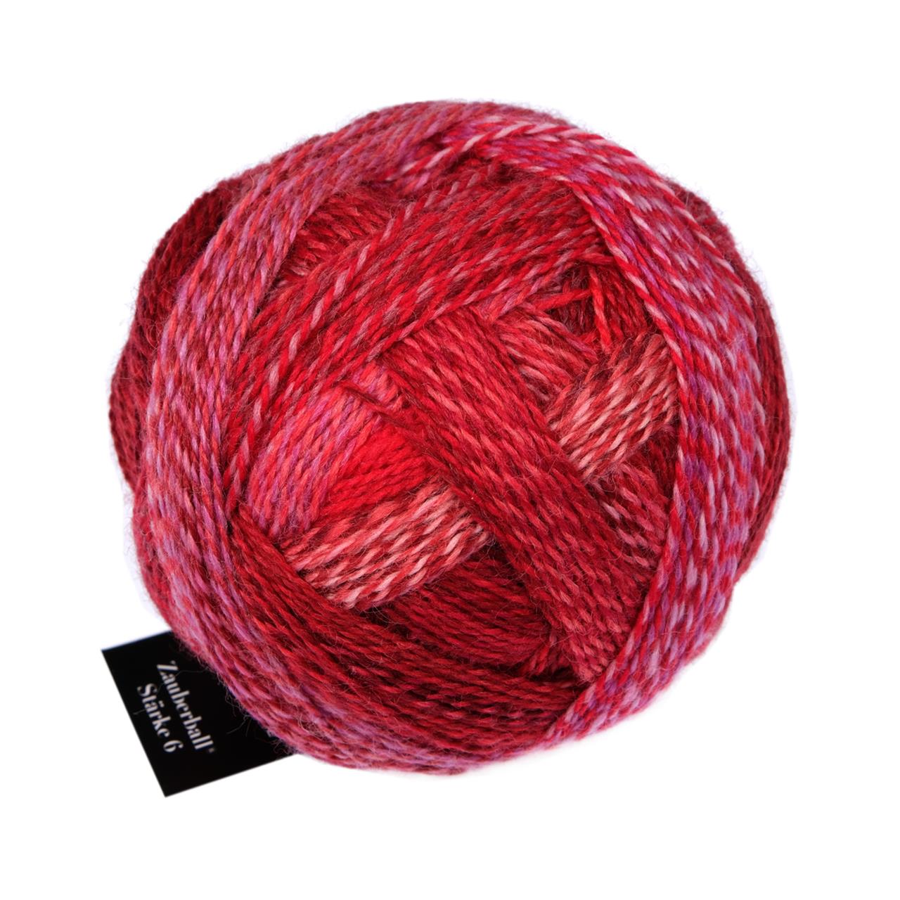 Zauberball® Stärke 6 2620 Rot Im Anzug