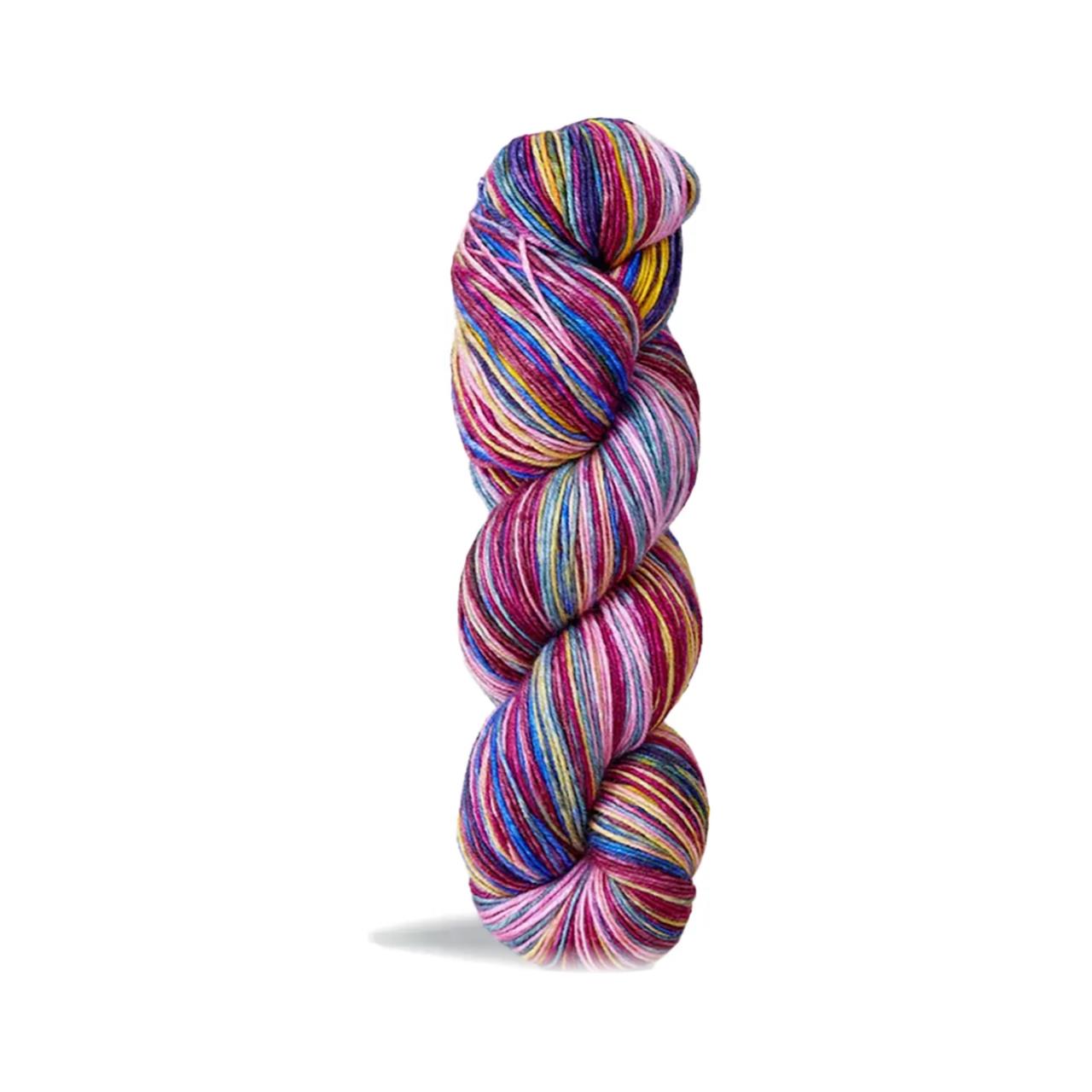 Uneek Fingering 3026 Rosa-Lila-Ocker-Türkis