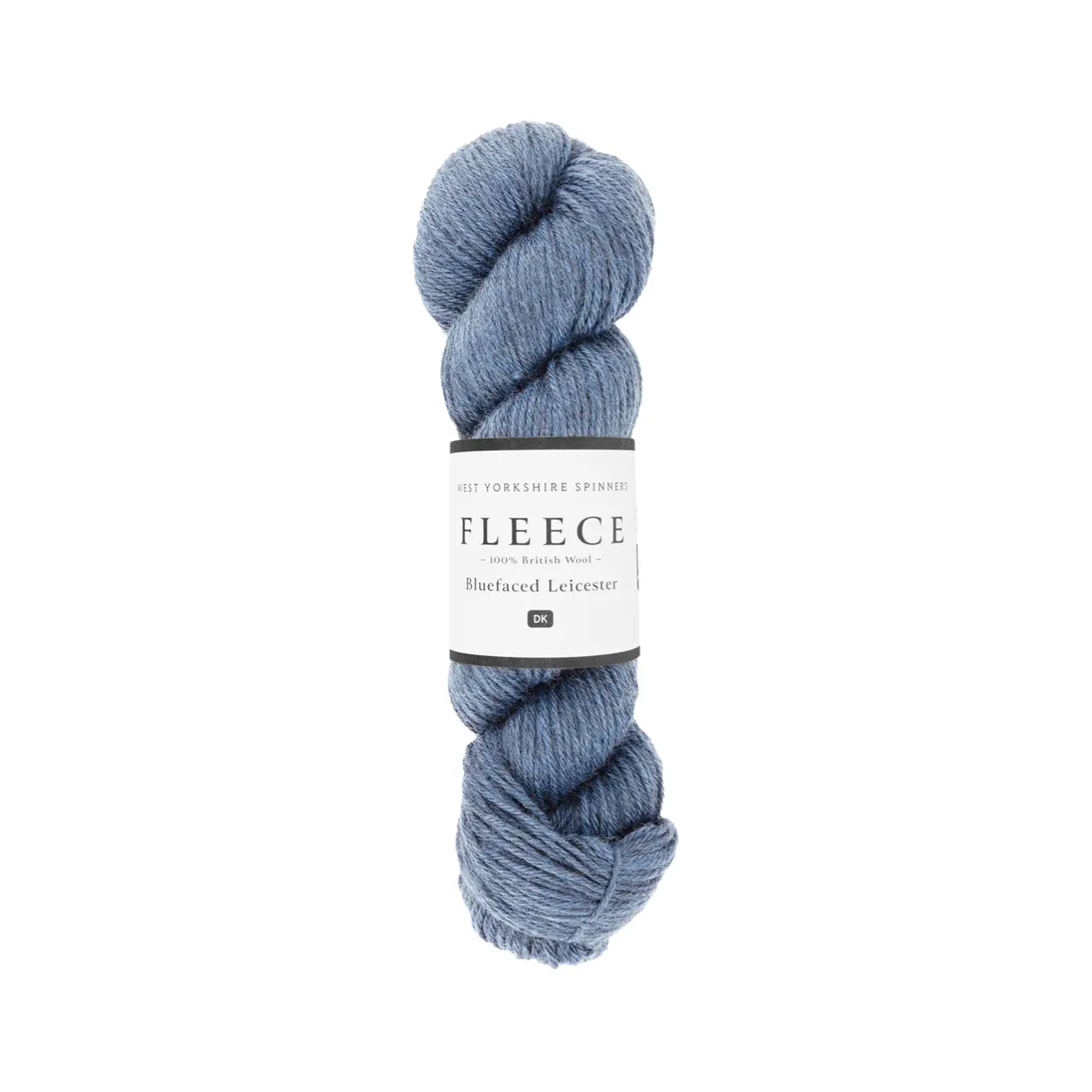 Fleece Bluefaced Leicester DK 1110 Quarry von West Yorkshire Spinners. Ein hochwertiges weiches und seidiges DK-Garn aus 100% Bluefaced Leicester erhältlich in natürlichen ungefärbten Tönen sowie satten Farbnuancen inspiriert von der Landschaft Yorkshires. Ideal für präzise Maschendefinition bei Pullovern Schals und mehr – beste britische Wollqualität.